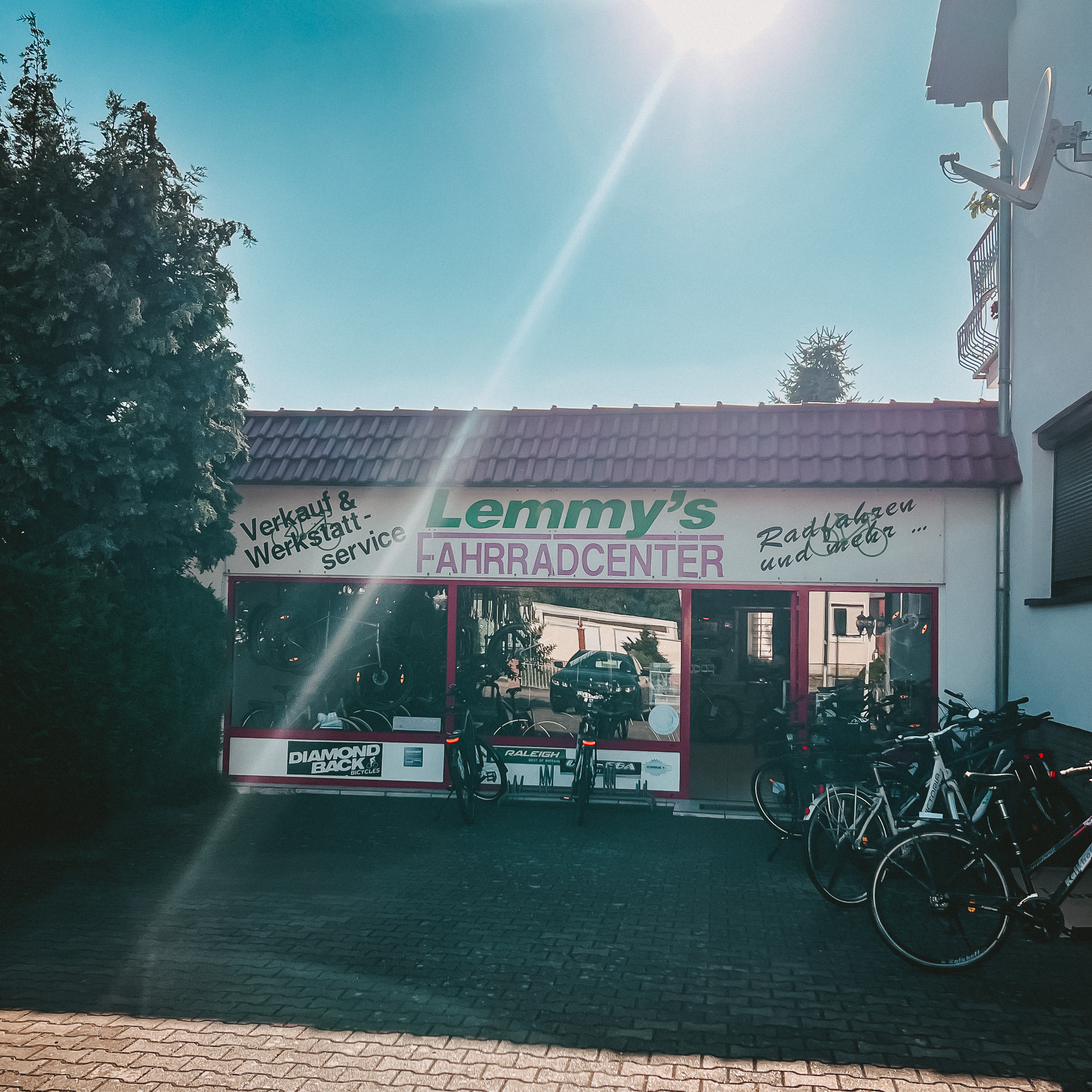 Fahrradladen Ansicht